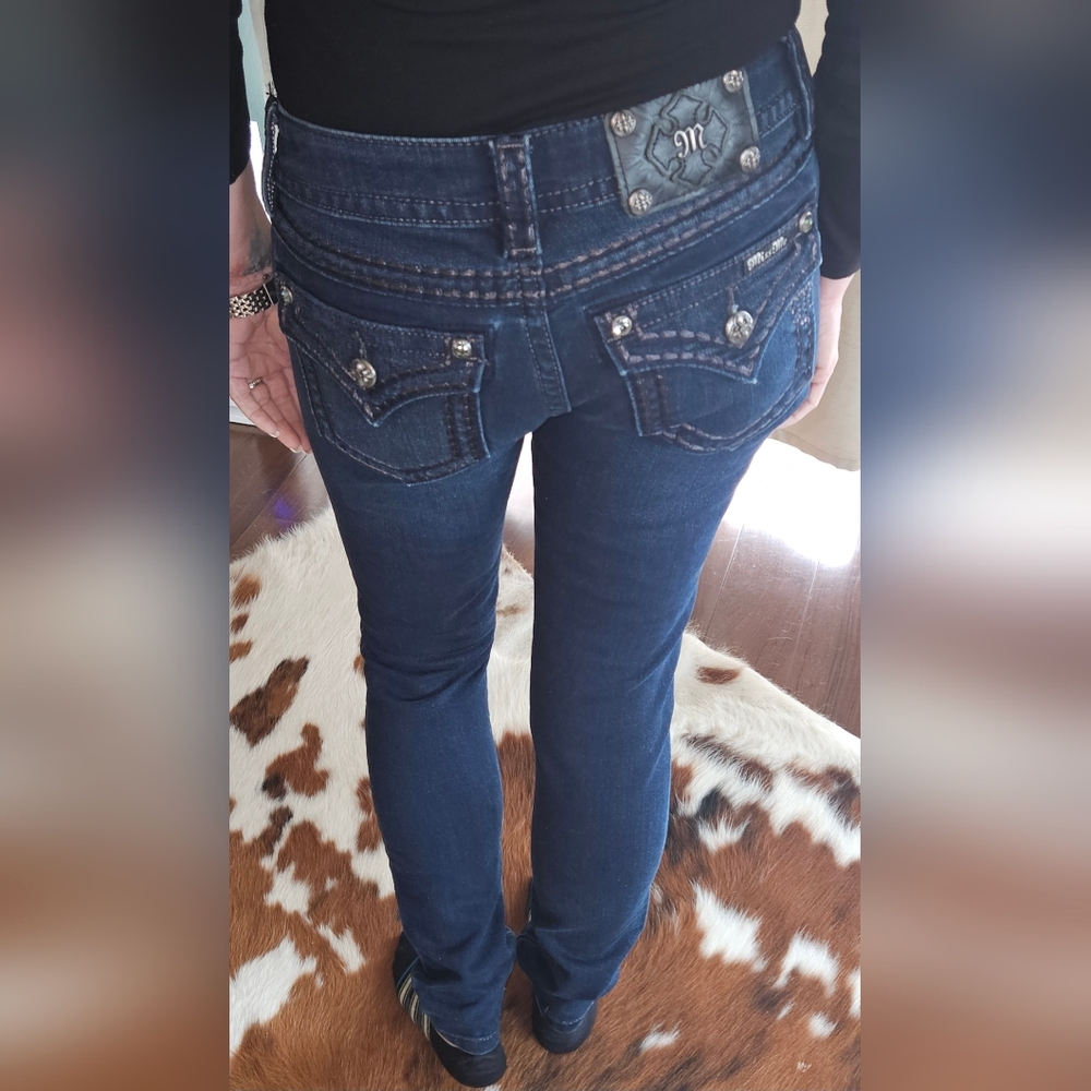 Miss Me Dark Blue Women's Jeans